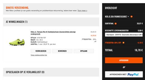 kortingscode nike store nederland|nike promotiecode.